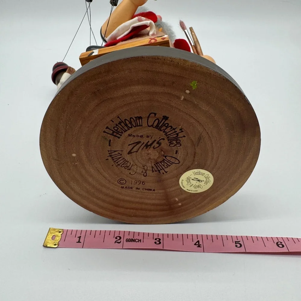 Zims Heirloom Collectibles Geppetto Pinocchio Puppet Maker Nutcracker 11